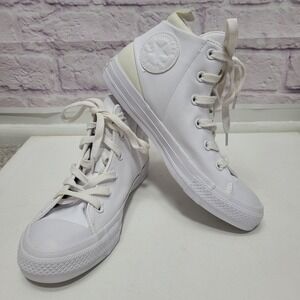 Converse All Star Chuck Taylor Women 7 High Top Sloane Monochrome‎ Pre-Owned